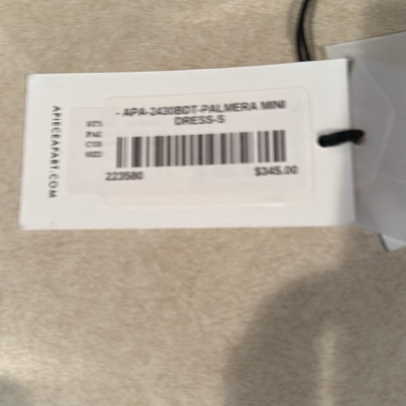 Apiece Apart Palmera Mini Dress in Deep Khaki NEW WITH TAGS - Picture 8 of 8